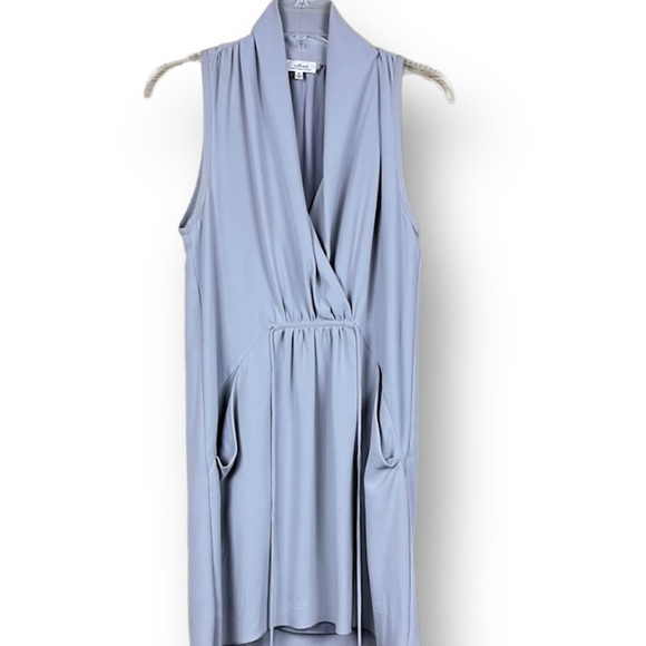 ARITZIA Wilfred Sabine Mini Dress In Gray - Picture 6 of 10
